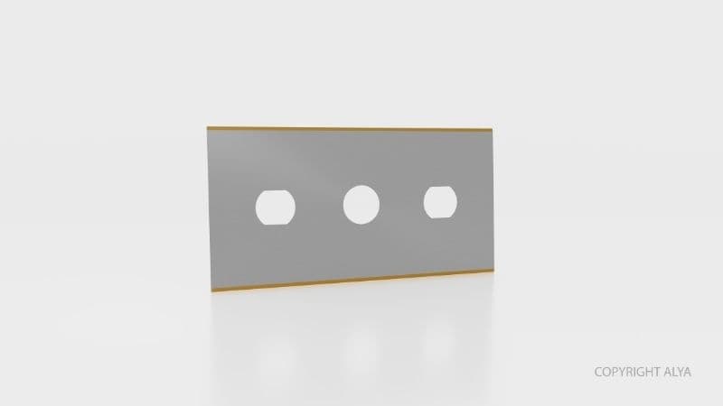 3-Hole Slitting Blade 0.20mm